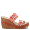Onex Shoes Anastasia / Pink Floral | Wedges