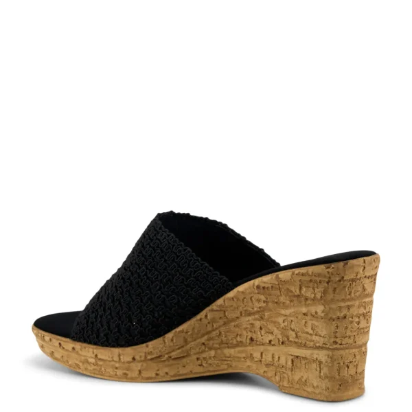 Onex Shoes Bianca-C / Black | Wedges