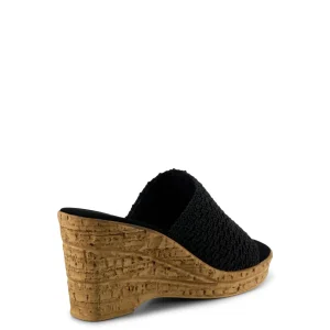 Onex Shoes Bianca-C / Black | Wedges