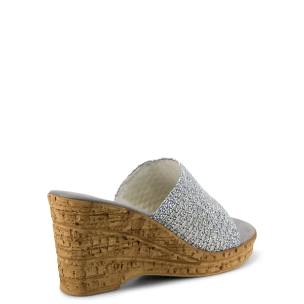 Onex Shoes Bianca-C / Silver | Wedges