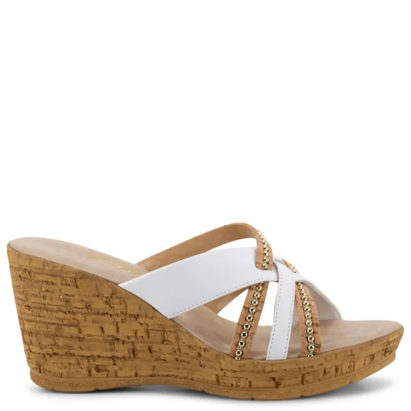Onex Shoes Elaine / White | Wedges