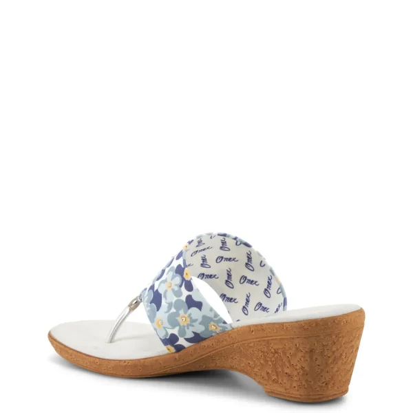 Onex Shoes Ember / Blue Floral | Wedges