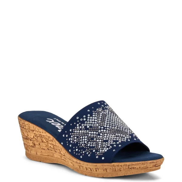 Onex Shoes Joline / Navy | Wedges
