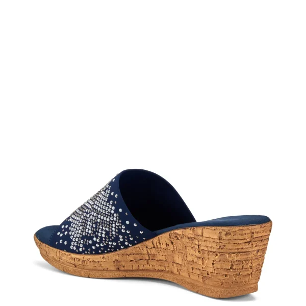 Onex Shoes Joline / Navy | Wedges