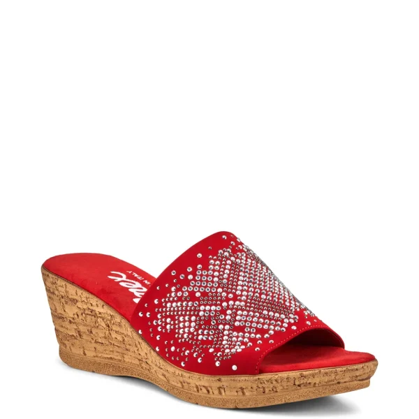 Onex Shoes Joline / Red | Wedges