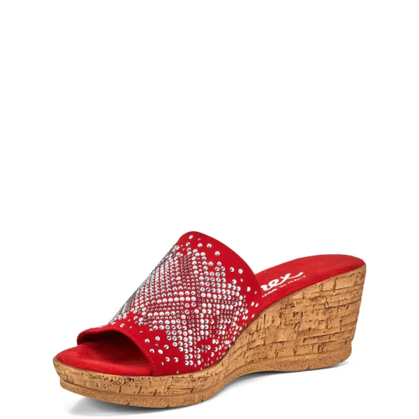 Onex Shoes Joline / Red | Wedges