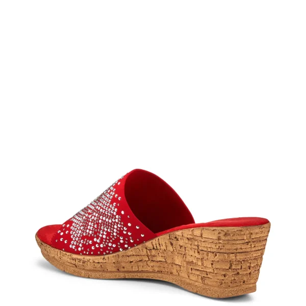 Onex Shoes Joline / Red | Wedges