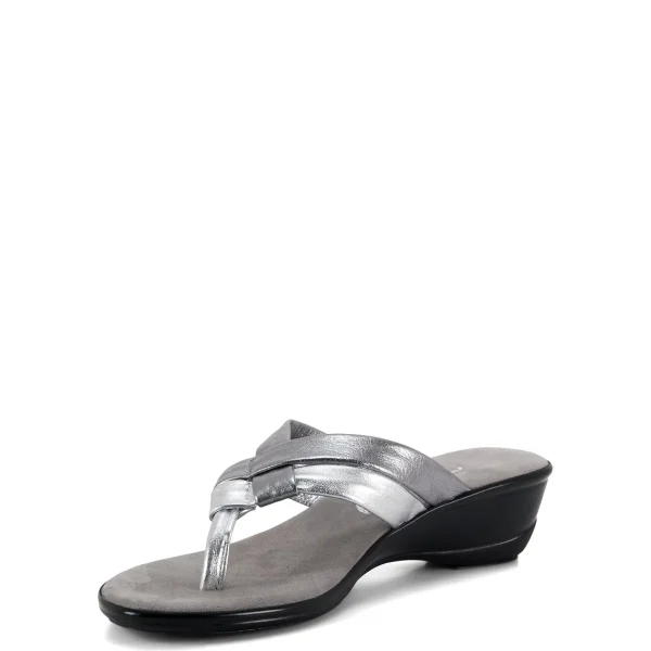Onex Shoes Melba / Pewter Silver Multi | Sandals | Wedges