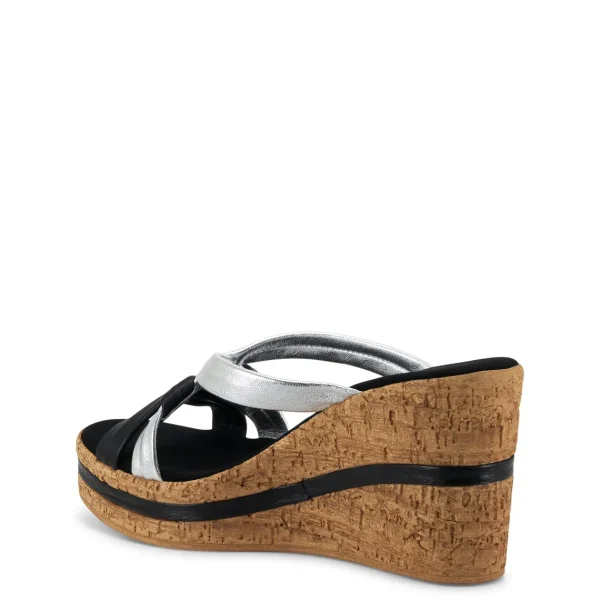 Onex Shoes Simona / Black Silver | Wedges