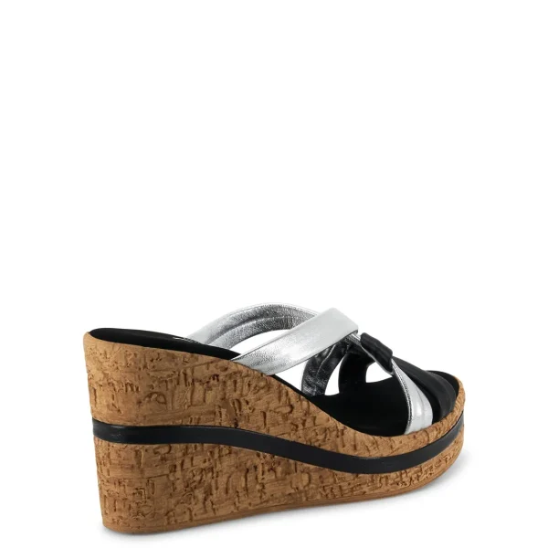 Onex Shoes Simona / Black Silver | Wedges