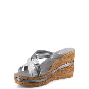 Onex Shoes Simona / Pewter Silver Multi | Wedges