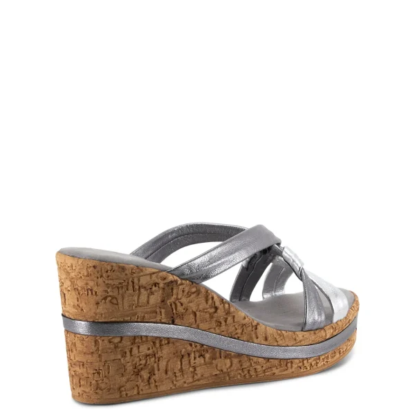 Onex Shoes Simona / Pewter Silver Multi | Wedges