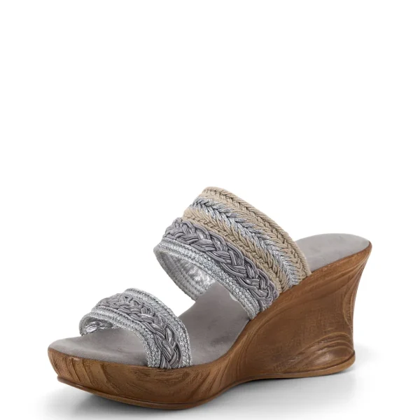 Onex Shoes Tabitha / Silver | Wedges