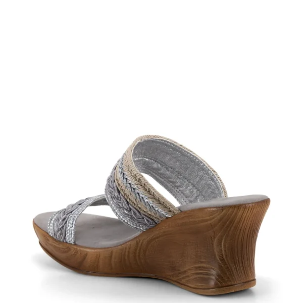 Onex Shoes Tabitha / Silver | Wedges