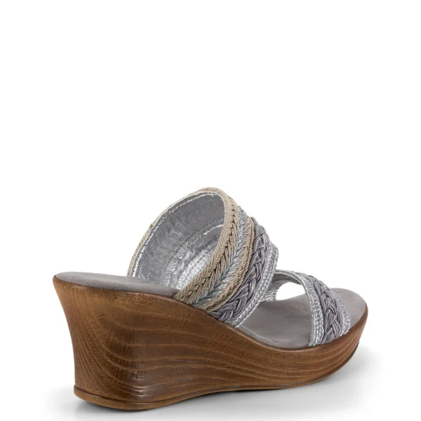 Onex Shoes Tabitha / Silver | Wedges